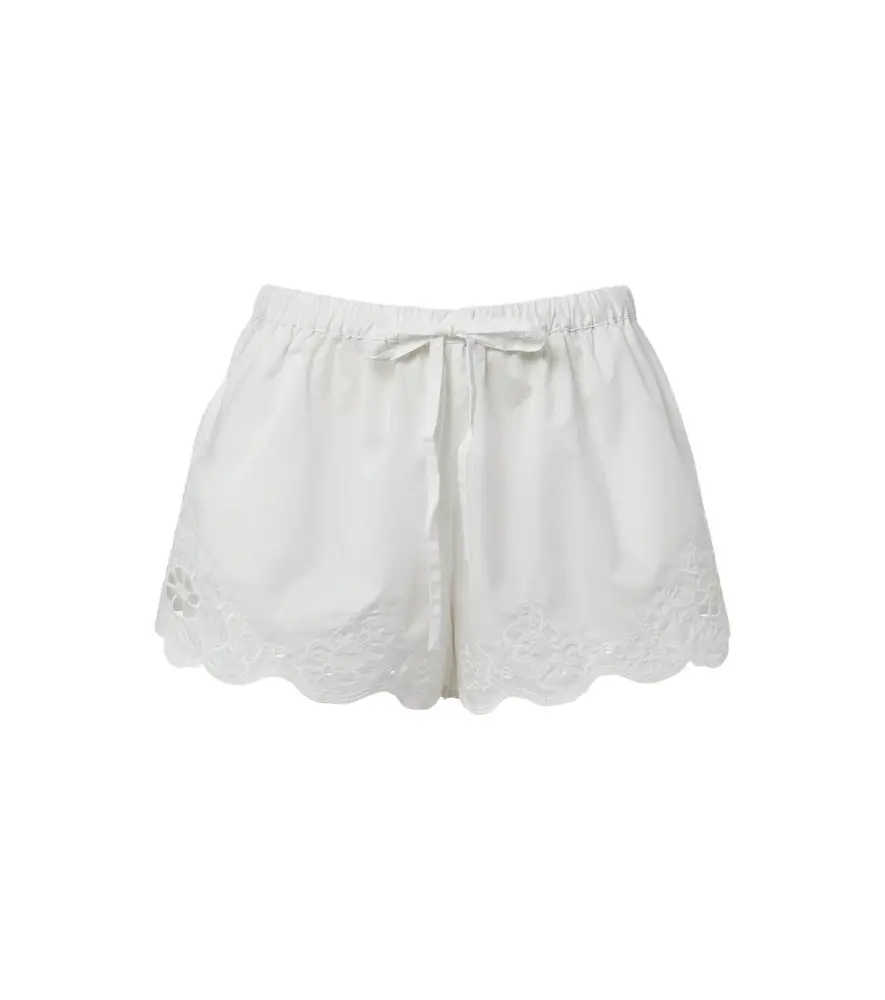 SIR Klara emboirdered cotton shorts | Image 1 SIR Klara emboirdered cotton shorts | Image 1