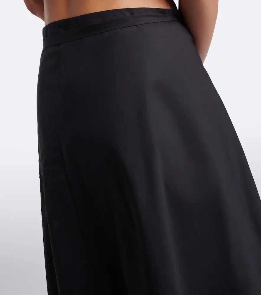 SIR. Klara asymmetric cotton midi skirt | Thumbnail 4 SIR. Klara asymmetric cotton midi skirt | Thumbnail 4