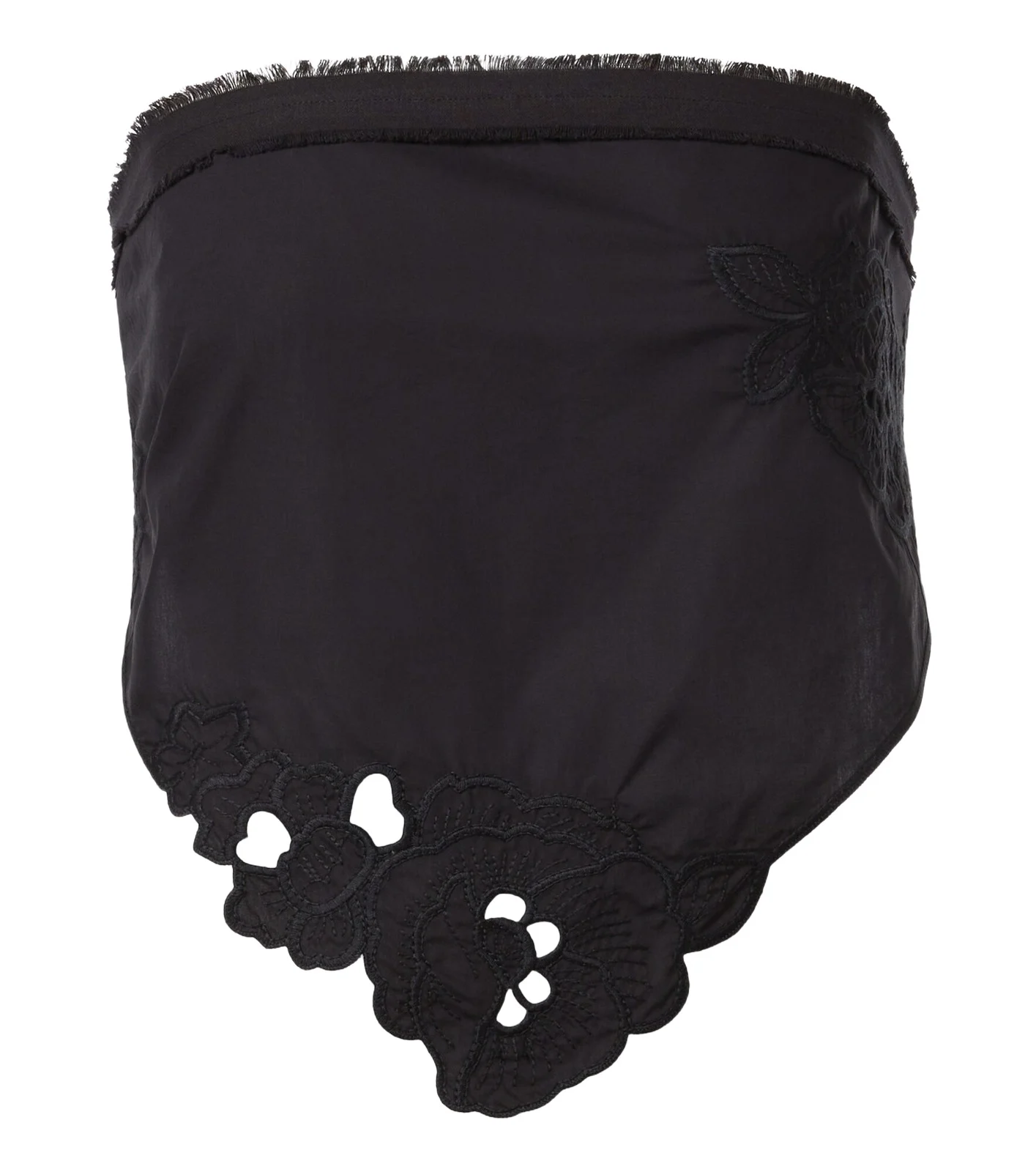 Klara embroidered cotton scarf Klara embroidered cotton scarf