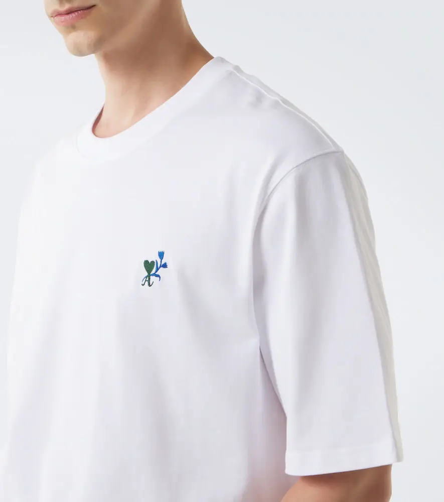 AMI PARIS Ami De Caur Tulipe cotton jersey T-shirt | Thumbnail 4