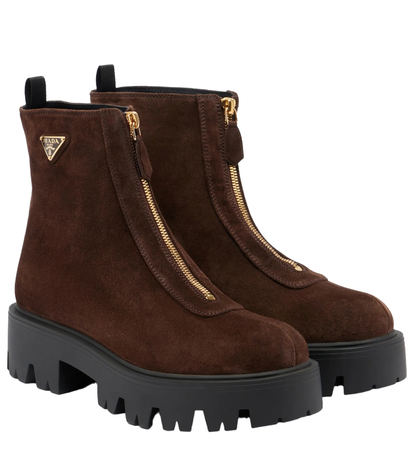 Suede platform ankle boots Suede platform ankle boots