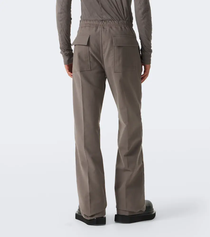 Rick Owens Dietrich cotton twill straight pants | Thumbnail 3 Rick Owens Dietrich cotton twill straight pants | Thumbnail 3