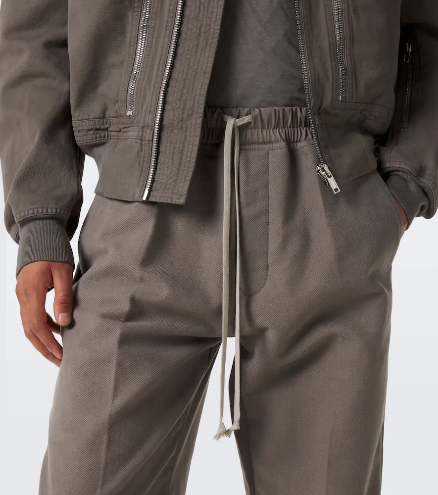 Rick Owens Dietrich cotton twill straight pants | Thumbnail 5 Rick Owens Dietrich cotton twill straight pants | Thumbnail 5