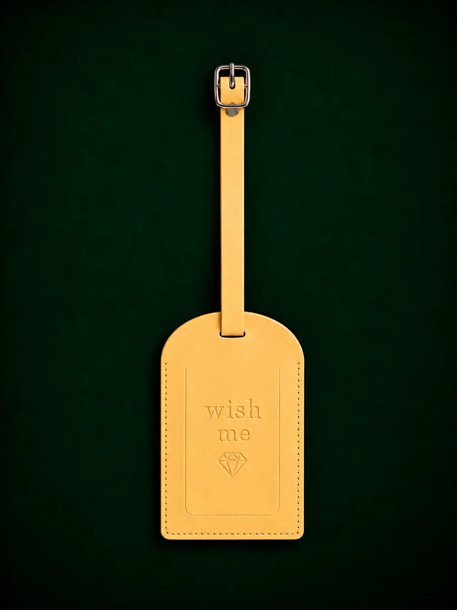 Wish Fine Jewelry Wish Luggage Tag | Thumbnail 2 Wish Fine Jewelry Wish Luggage Tag | Thumbnail 2