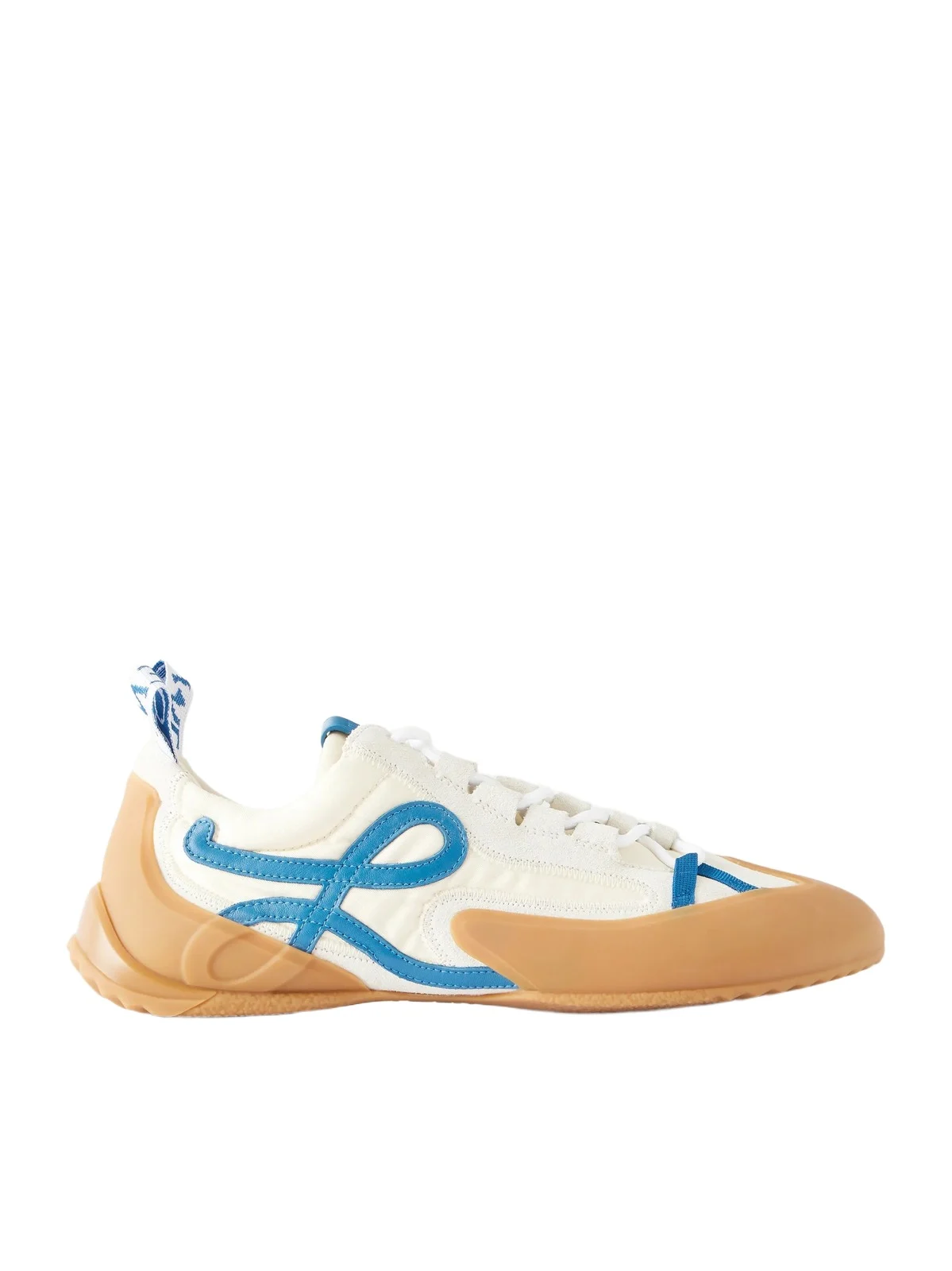 Grip Tpu And Shell-trimmed Suede Sneakers Grip Tpu And Shell-trimmed Suede Sneakers