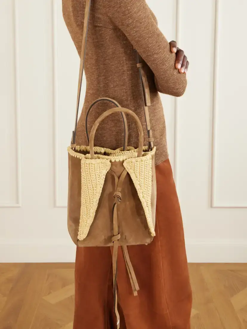 Gabriela Hearst Marija Small Suede Tote | Thumbnail 2