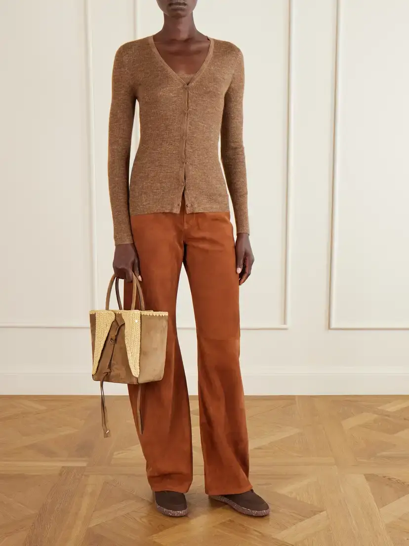 Gabriela Hearst Marija Small Suede Tote | Thumbnail 3