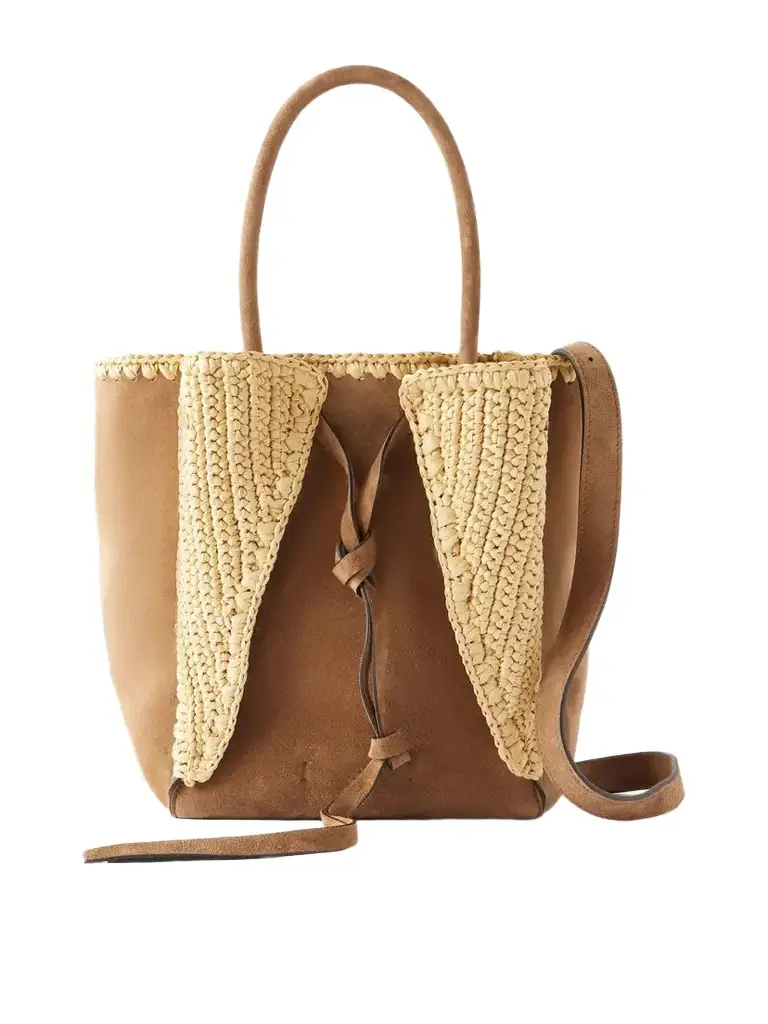 Gabriela Hearst Marija Small Suede Tote | Image 1 Gabriela Hearst Marija Small Suede Tote | Image 1