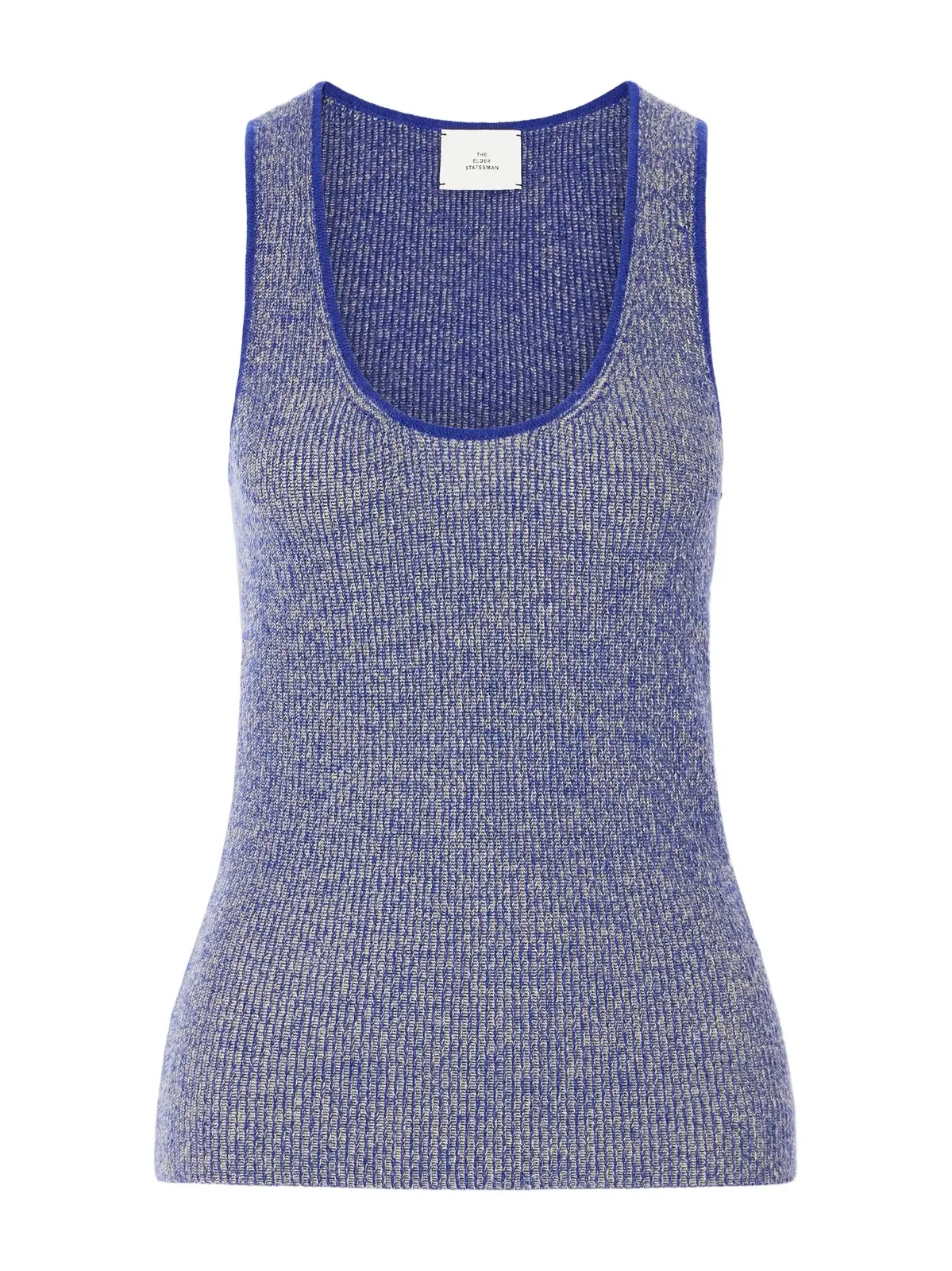 Marl Knitted Cashmere Tank Marl Knitted Cashmere Tank