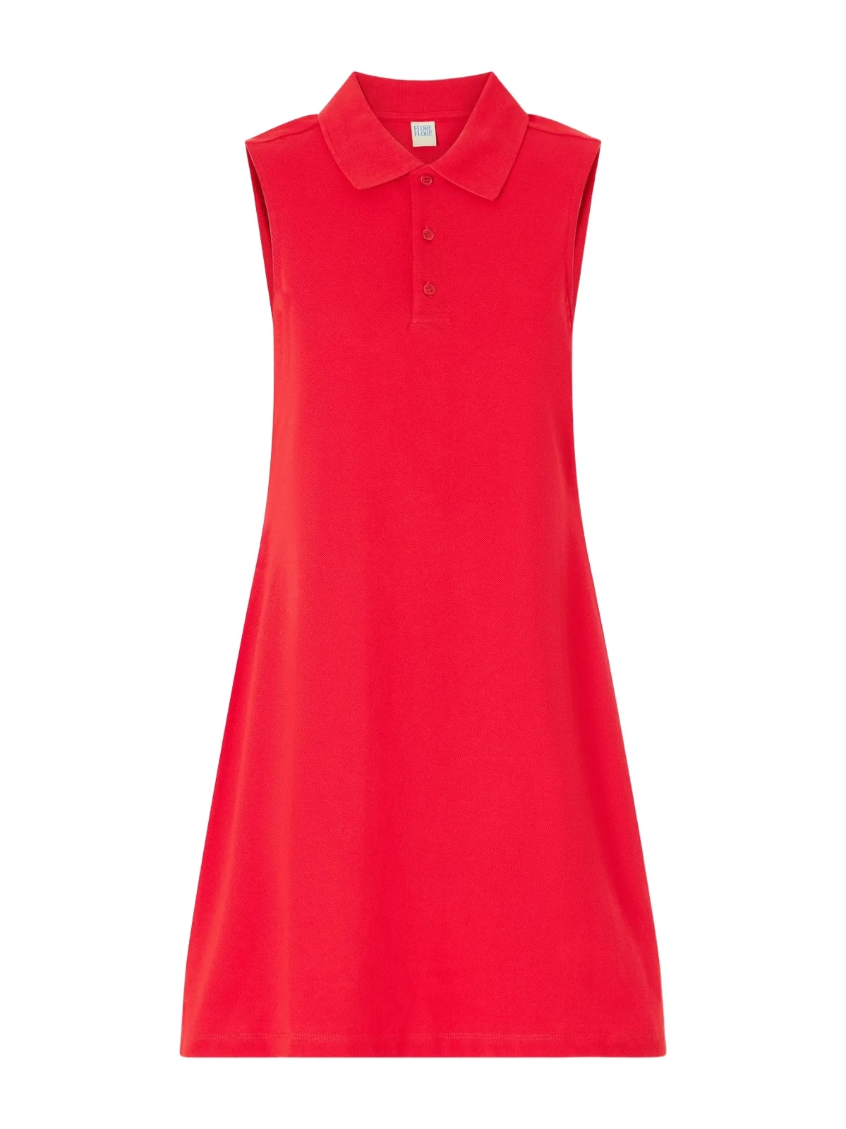 FLORE FLORE Lauren Organic Cotton-piqué Mini Dress