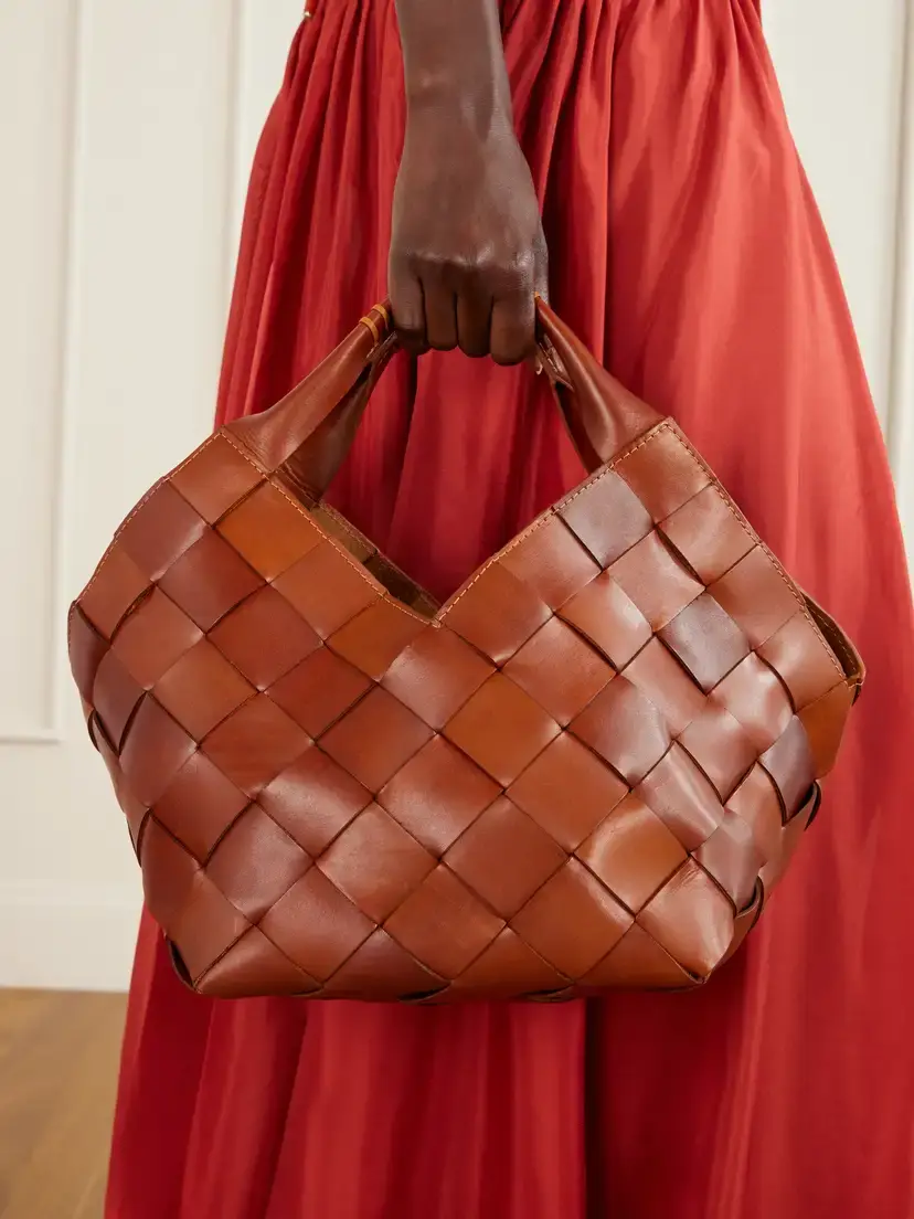 Dragon Diffusion Castello Woven Leather Tote | Thumbnail 2 Dragon Diffusion Castello Woven Leather Tote | Thumbnail 2