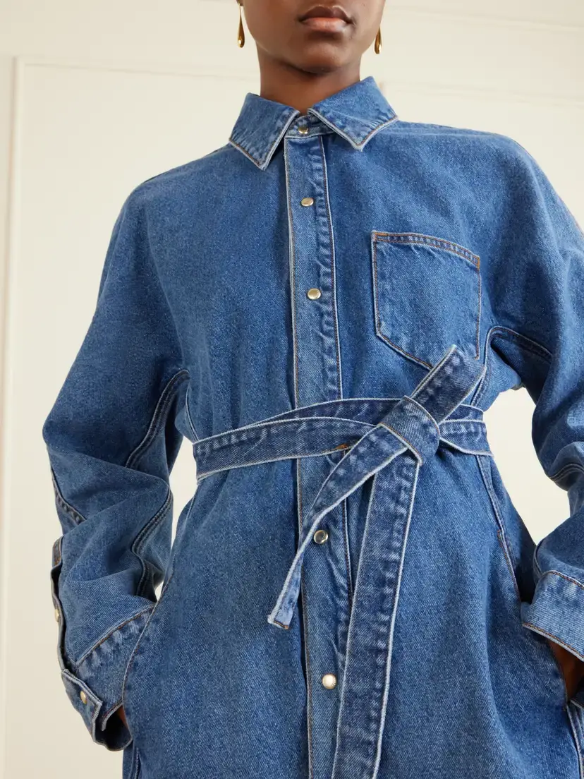 OSSOU Cinch Denim Shirt | Thumbnail 5