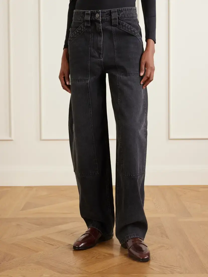 Co Paneled High-rise Wide-leg Balloon Jeans | Thumbnail 3