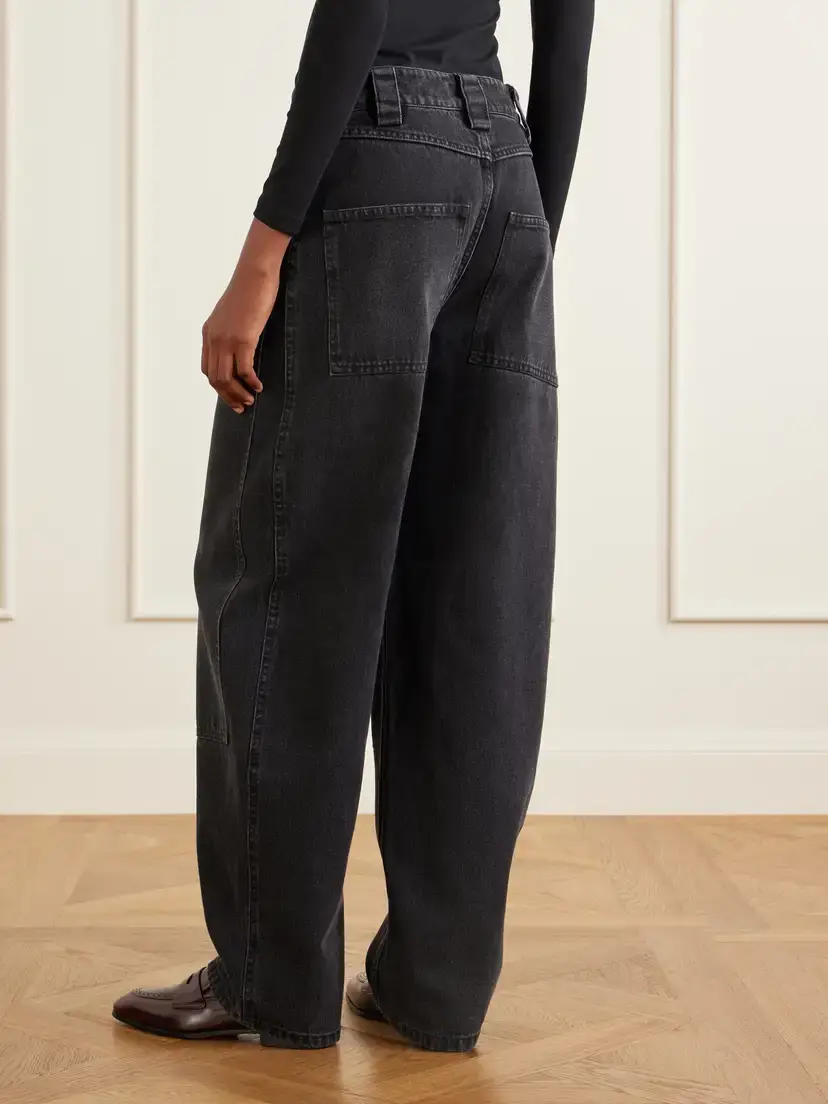 Co Paneled High-rise Wide-leg Balloon Jeans | Thumbnail 4