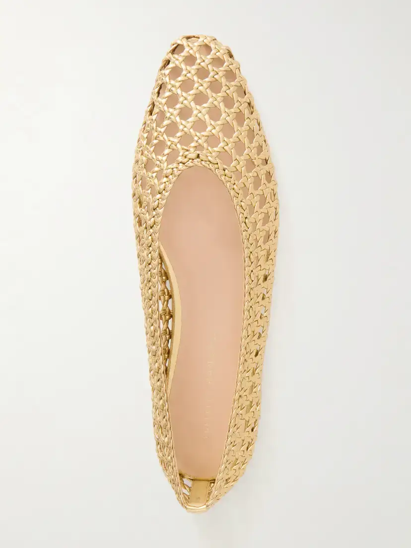 Loeffler Randall Emery Woven Metallic Leather Ballet Flats | Thumbnail 6 Loeffler Randall Emery Woven Metallic Leather Ballet Flats | Thumbnail 6