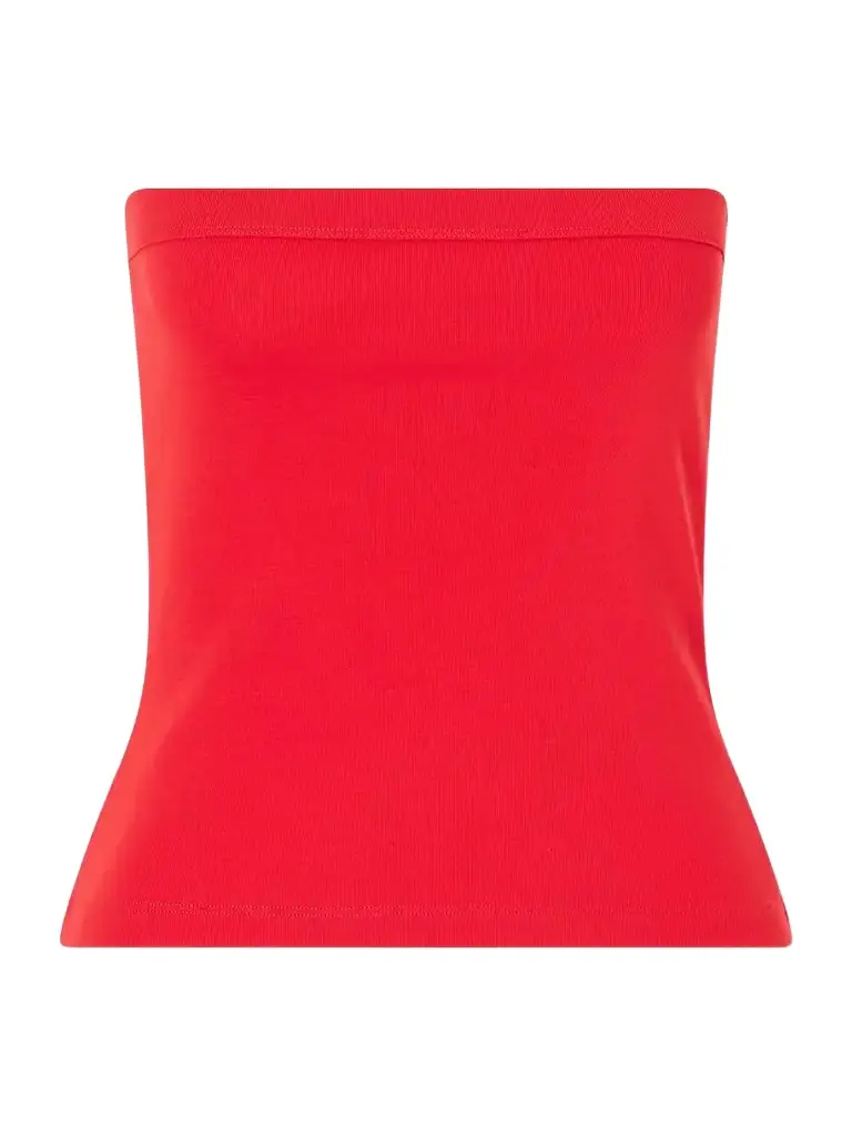 FLORE FLORE Bes Strapless Organic Cotton-jersey Top | Image 1 FLORE FLORE Bes Strapless Organic Cotton-jersey Top | Image 1