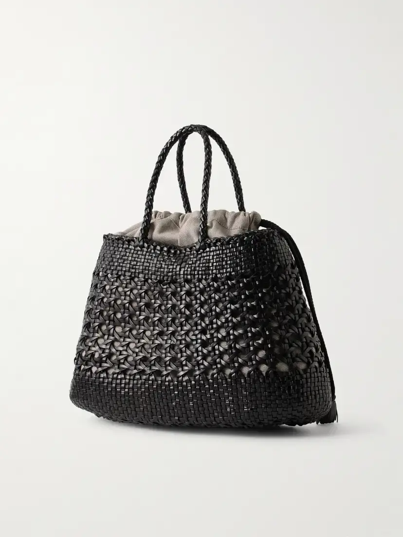 Dragon Diffusion Santa Cano Woven Leather Tote Bag | Thumbnail 4 Dragon Diffusion Santa Cano Woven Leather Tote Bag | Thumbnail 4