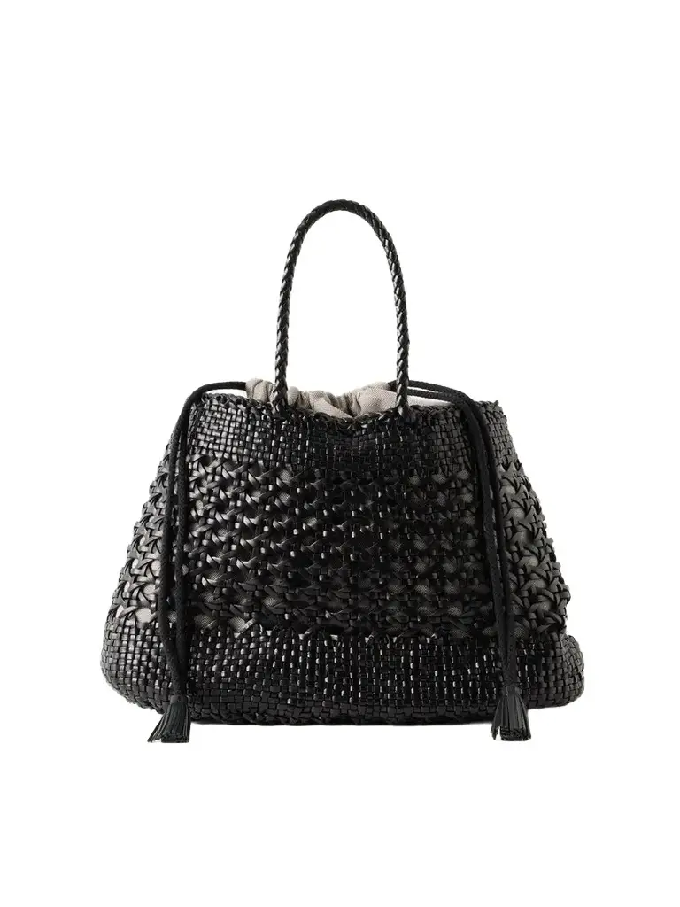 Dragon Diffusion Santa Cano Woven Leather Tote Bag | Image 1 Dragon Diffusion Santa Cano Woven Leather Tote Bag | Image 1