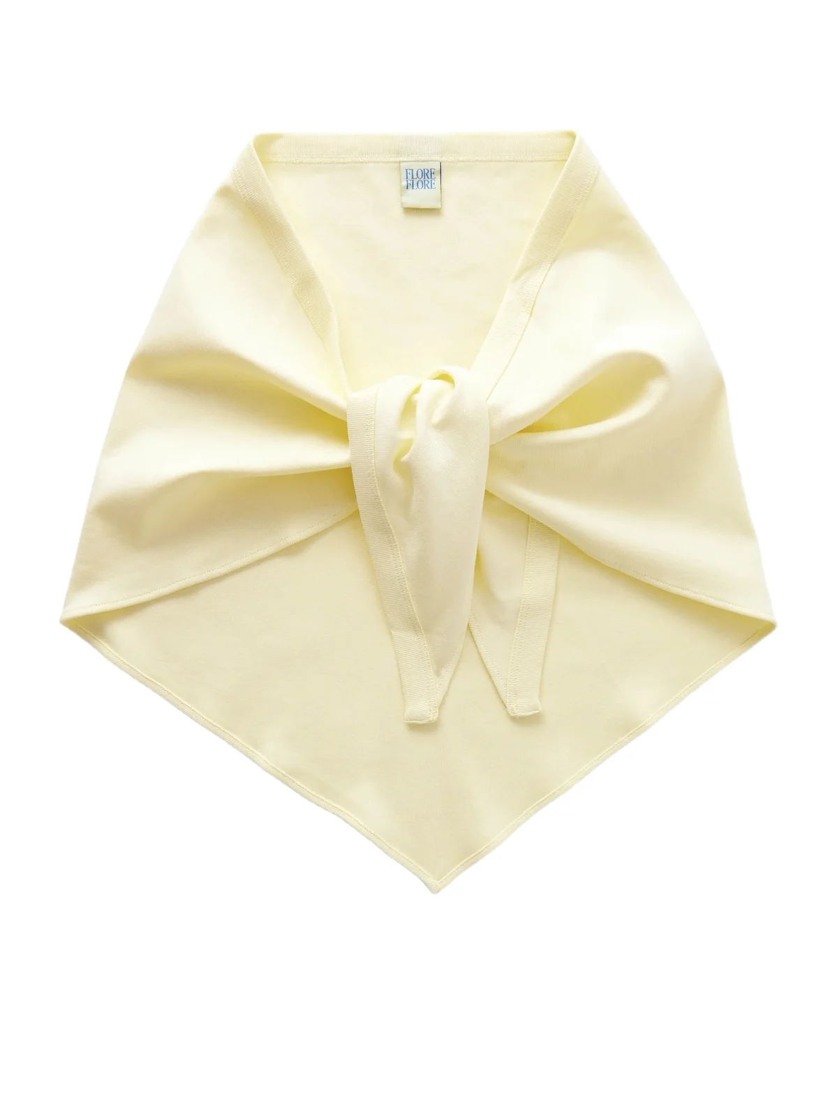 Flore Ribbed Organic Cotton-jersey Scarf Flore Ribbed Organic Cotton-jersey Scarf