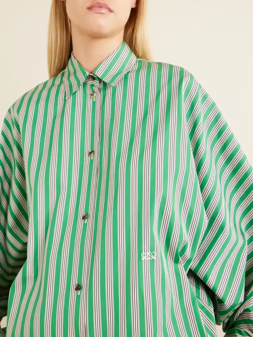 Loewe Striped Cotton-poplin Shirt | Thumbnail 4 Loewe Striped Cotton-poplin Shirt | Thumbnail 4