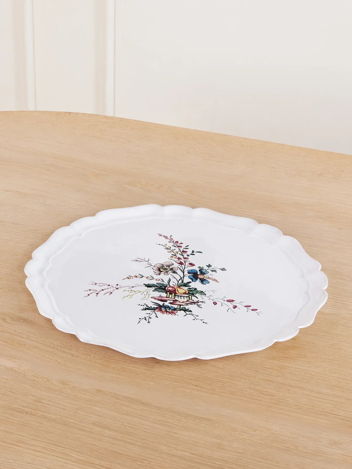 Astier De Villatte Bush Clover Ceramic Plate
