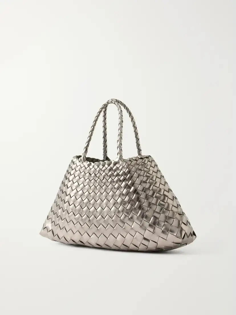 Dragon Diffusion Sante Croce Small Woven Leather Tote | Thumbnail 4 Dragon Diffusion Sante Croce Small Woven Leather Tote | Thumbnail 4