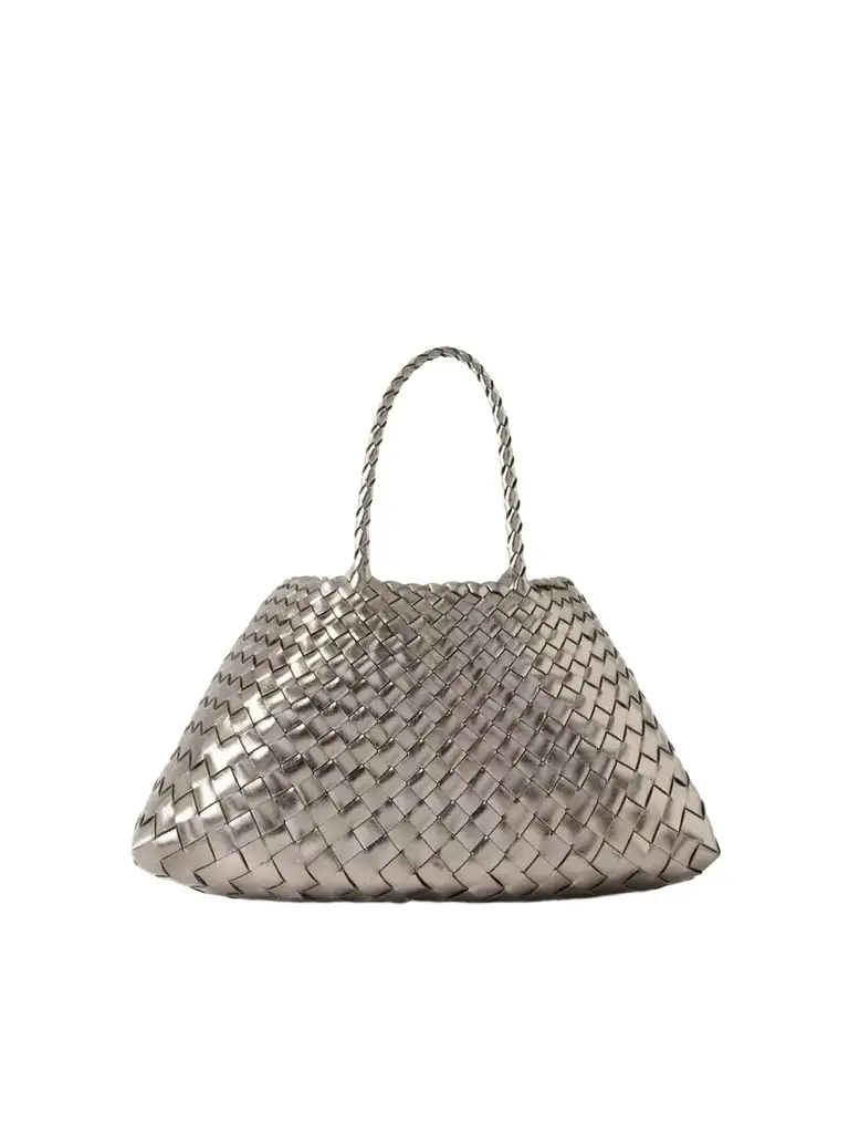 Dragon Diffusion Sante Croce Small Woven Leather Tote | Image 1 Dragon Diffusion Sante Croce Small Woven Leather Tote | Image 1