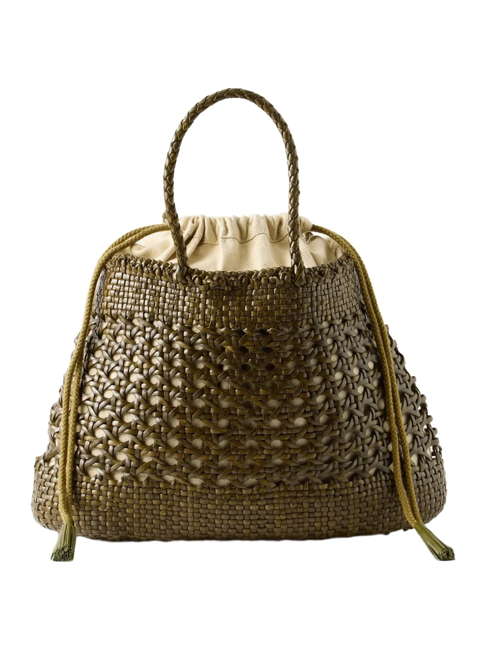 Santa Cano Woven Leather Tote Santa Cano Woven Leather Tote
