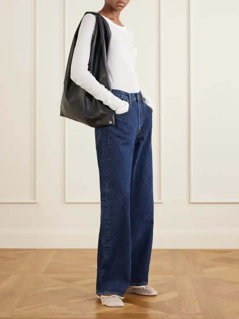 MM6 MAISON MARGIELA Japanese Leather-trimmed Coated Tote | Thumbnail 3 MM6 MAISON MARGIELA Japanese Leather-trimmed Coated Tote | Thumbnail 3