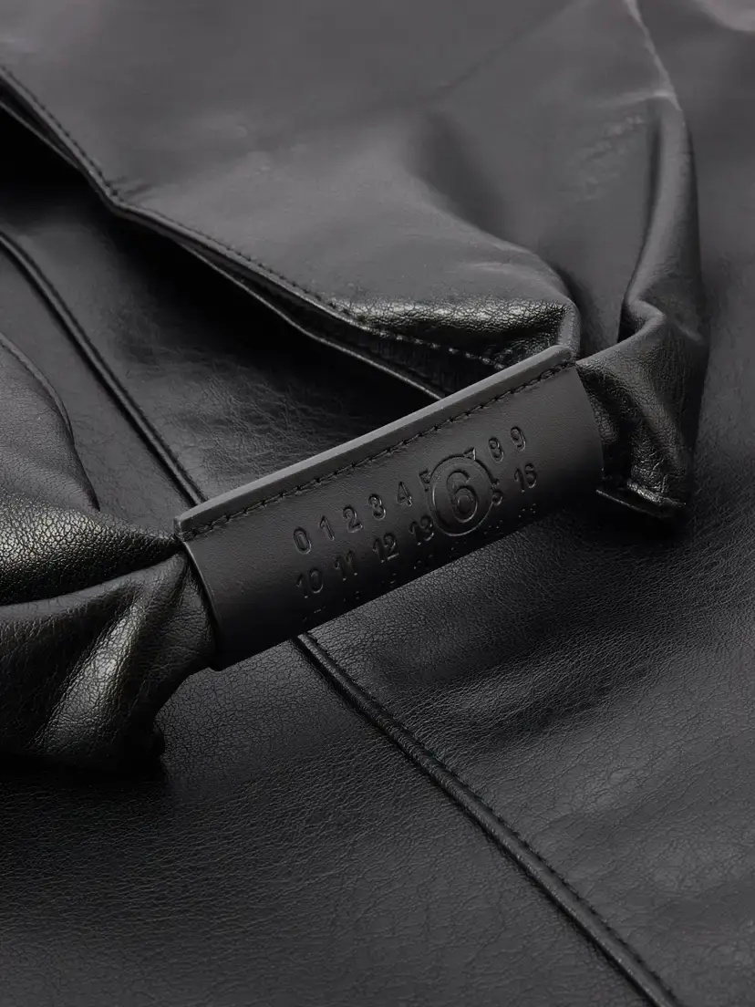MM6 MAISON MARGIELA Japanese Leather-trimmed Coated Tote | Thumbnail 5 MM6 MAISON MARGIELA Japanese Leather-trimmed Coated Tote | Thumbnail 5