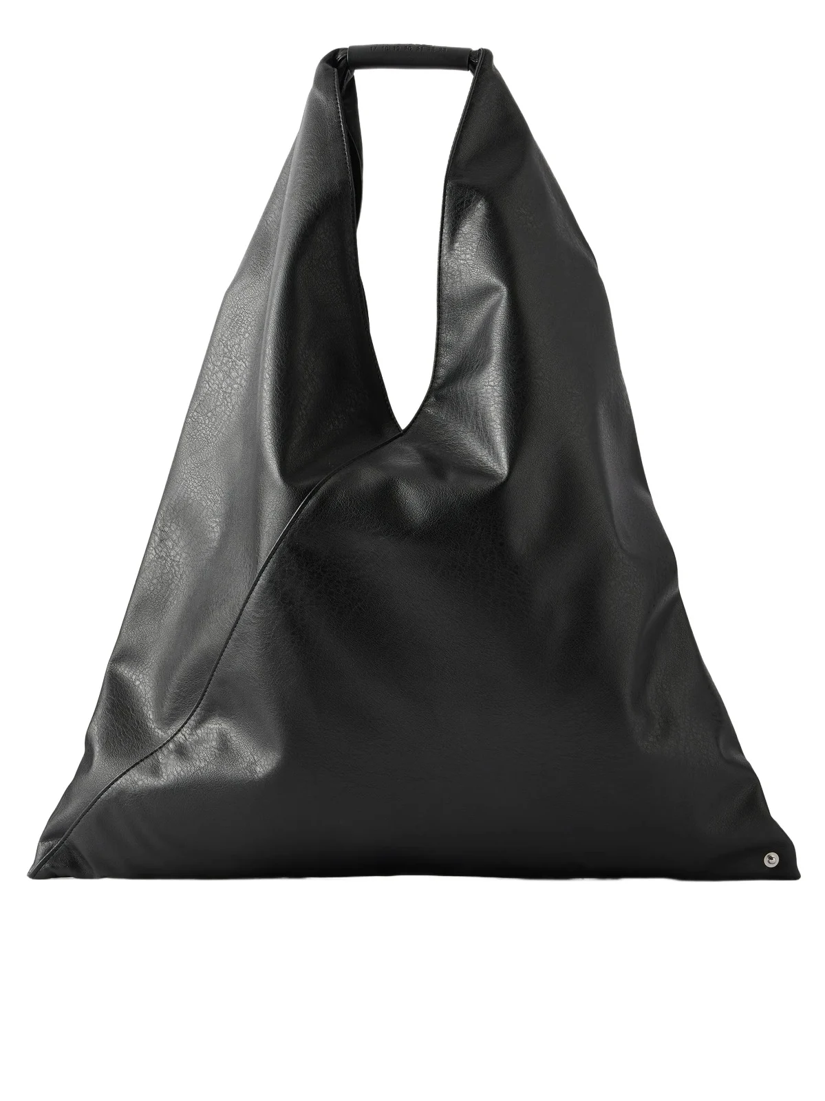 Japanese Leather-trimmed Coated Tote Japanese Leather-trimmed Coated Tote