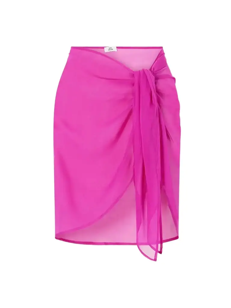 SARA CRISTINA Silk-chiffon Pareo | Image 1 SARA CRISTINA Silk-chiffon Pareo | Image 1