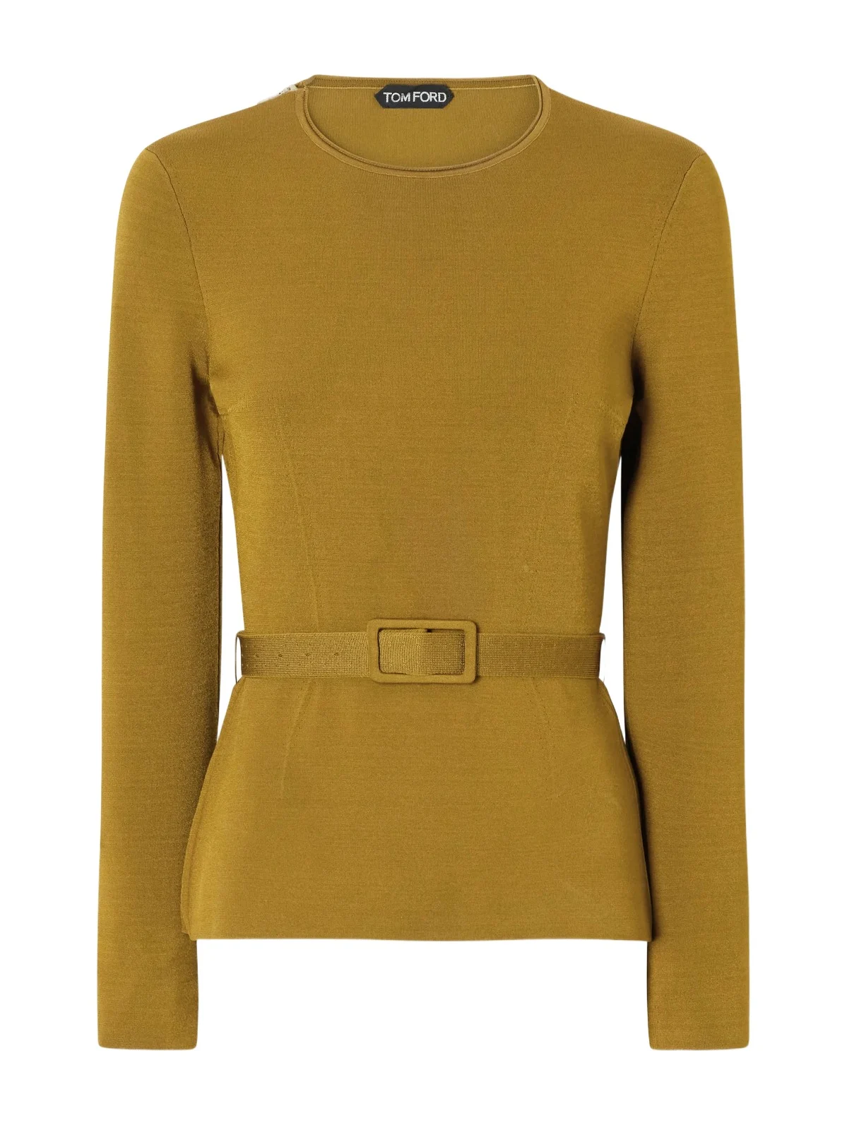 Belted Crepe Blouse Belted Crepe Blouse