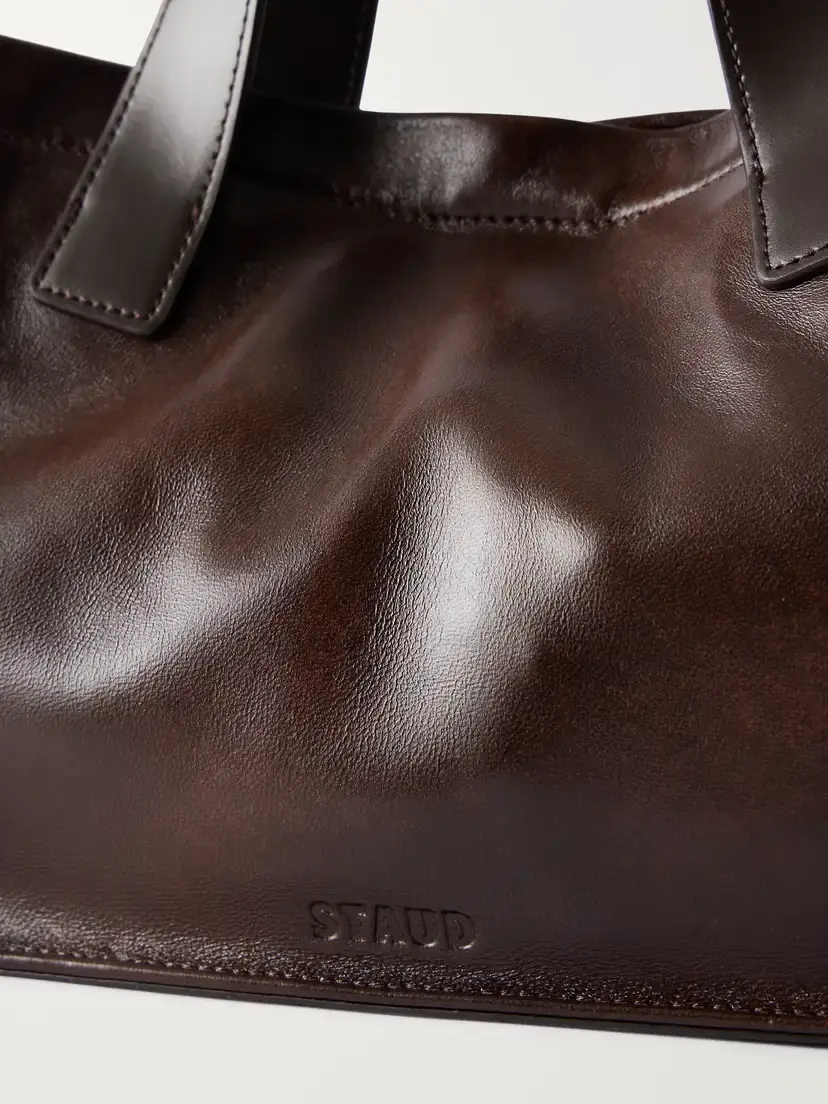 Staud Port Logo-debossed Leather Tote | Thumbnail 5 Staud Port Logo-debossed Leather Tote | Thumbnail 5