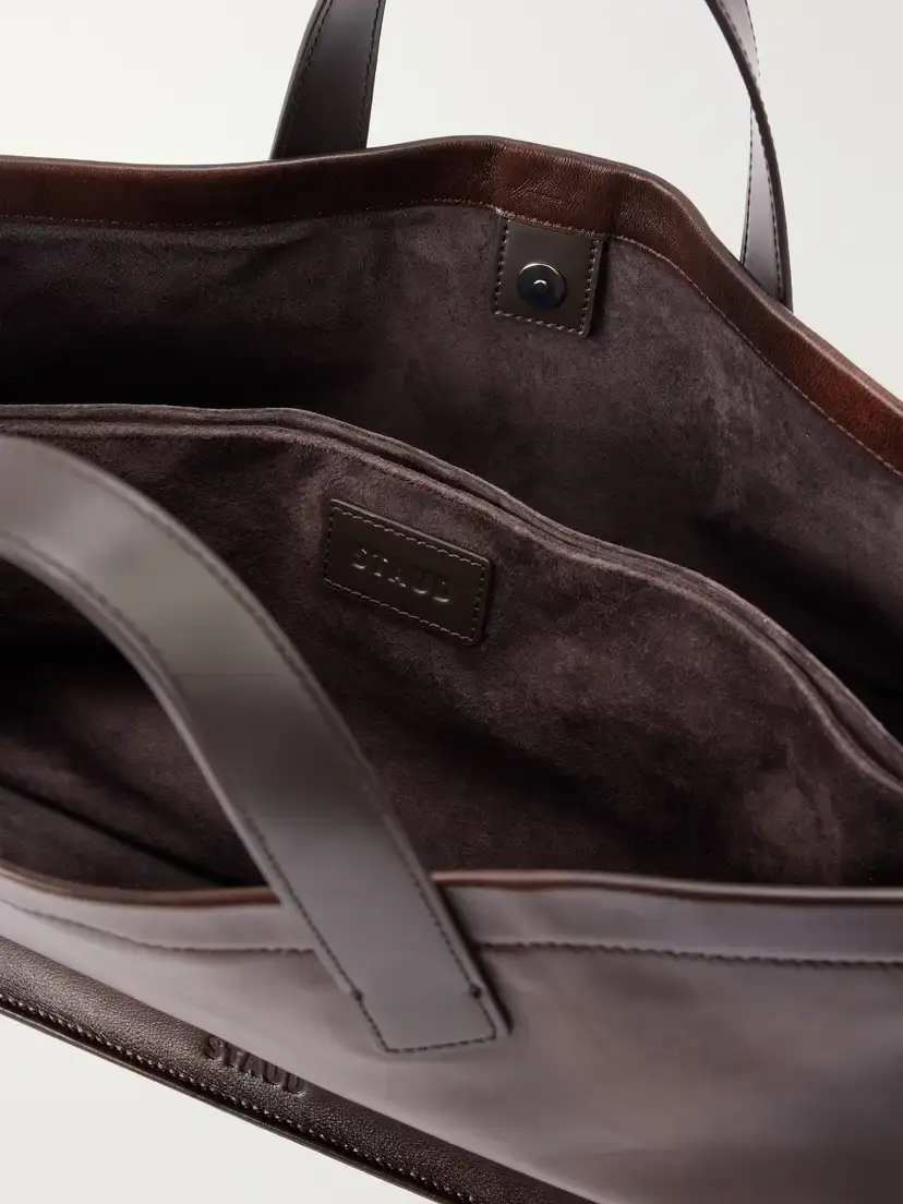 Staud Port Logo-debossed Leather Tote | Thumbnail 6 Staud Port Logo-debossed Leather Tote | Thumbnail 6
