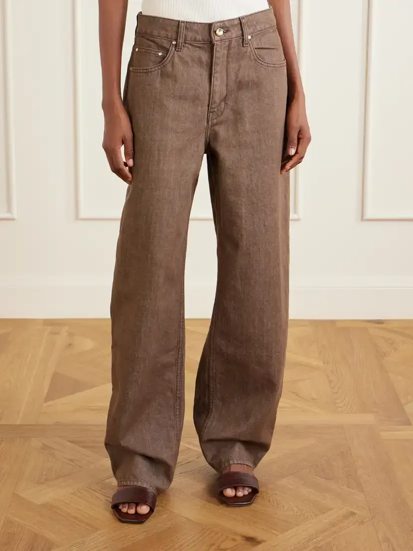 OSSOU Rider Low-rise Barrel-leg Jeans | Thumbnail 3