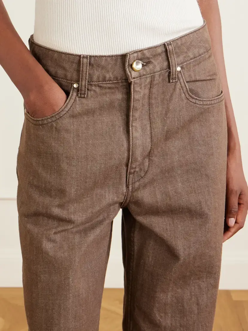 OSSOU Rider Low-rise Barrel-leg Jeans | Thumbnail 5