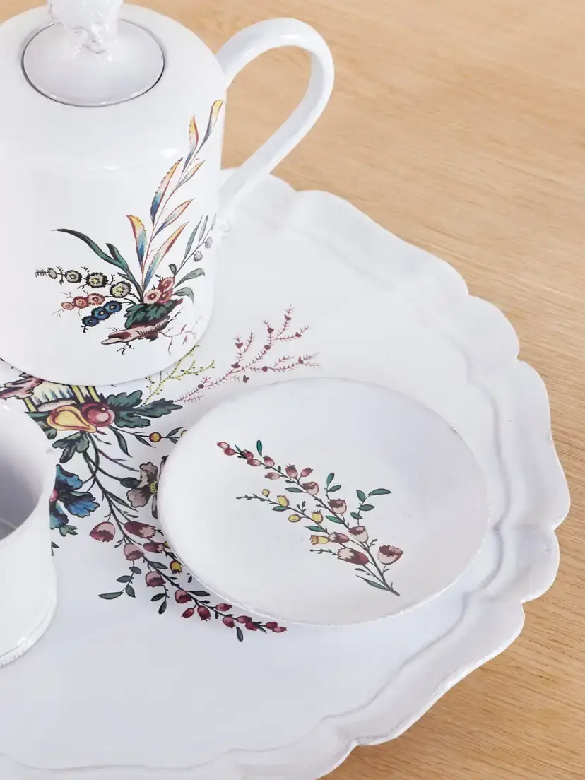 Astier De Villatte Elliot's Blueberry Ceramic Plate | Thumbnail 2 Astier De Villatte Elliot's Blueberry Ceramic Plate | Thumbnail 2