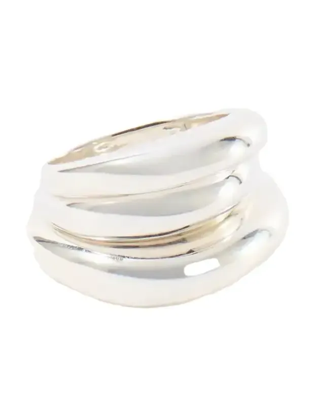 Set Of Three Sterling Silver Rings Set Of Three Sterling Silver Rings
