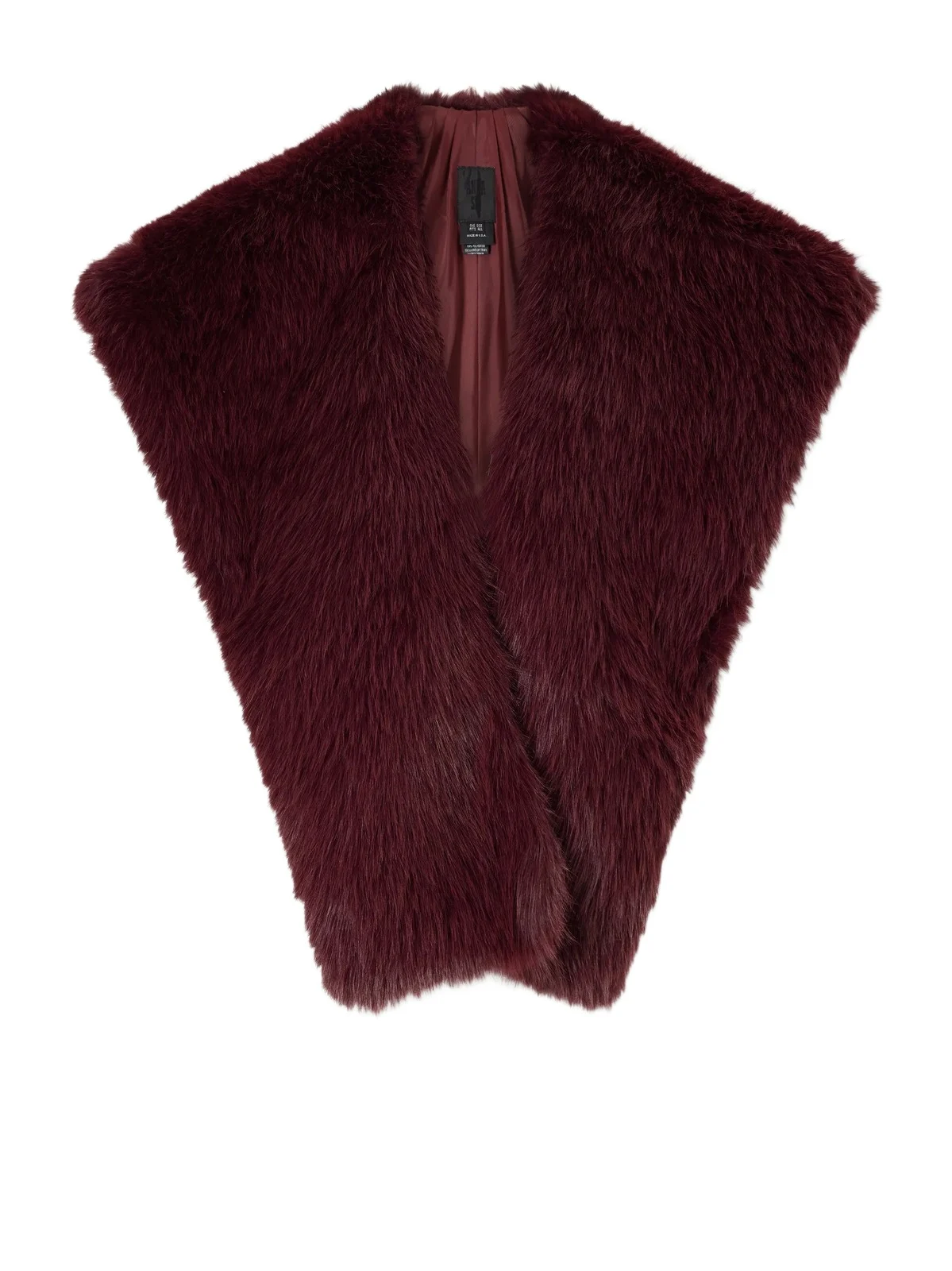 ANNA SUI Oversized Plush Shawl