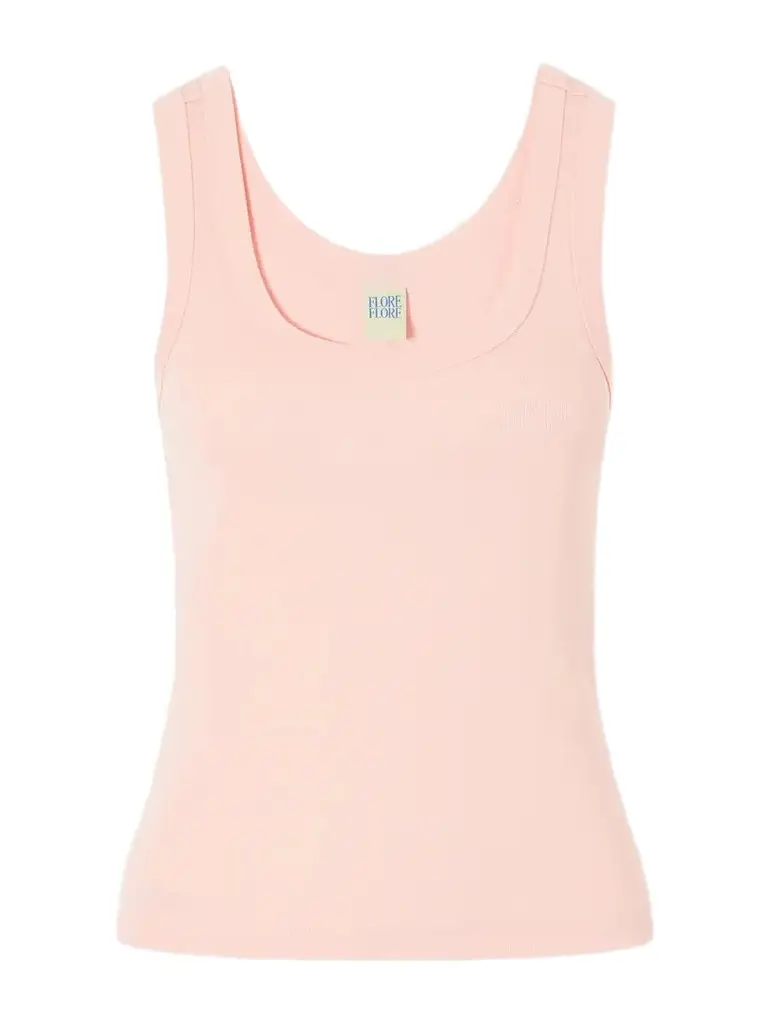 FLORE FLORE Hillie Organic Cotton-jersey Tank | Image 1 FLORE FLORE Hillie Organic Cotton-jersey Tank | Image 1