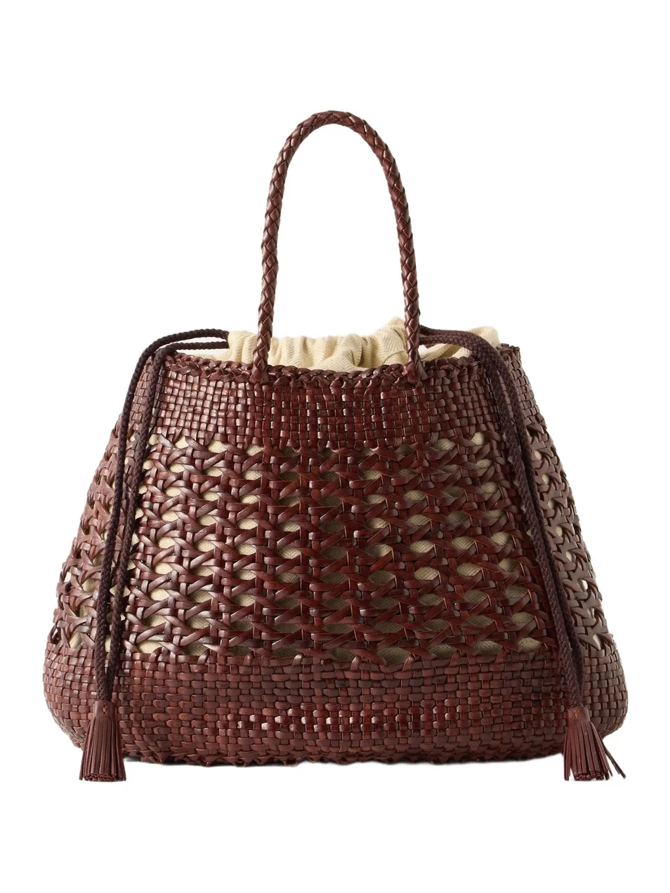 Santa Cano Woven Leather Tote Santa Cano Woven Leather Tote