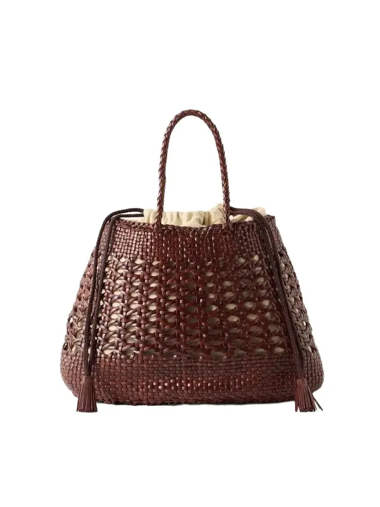 Dragon Diffusion Santa Cano Woven Leather Tote | Image 1 Dragon Diffusion Santa Cano Woven Leather Tote | Image 1