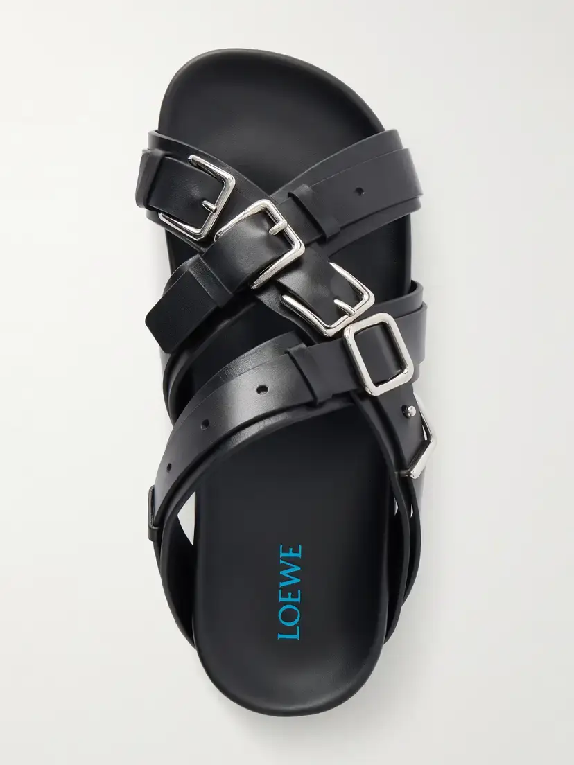 Loewe Type Fussbett Embellished Leather Sandals | Thumbnail 6 Loewe Type Fussbett Embellished Leather Sandals | Thumbnail 6