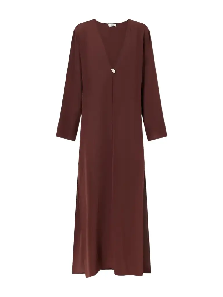 SARA CRISTINA Pearl-embellished Silk-chiffon Kaftan | Image 1 SARA CRISTINA Pearl-embellished Silk-chiffon Kaftan | Image 1