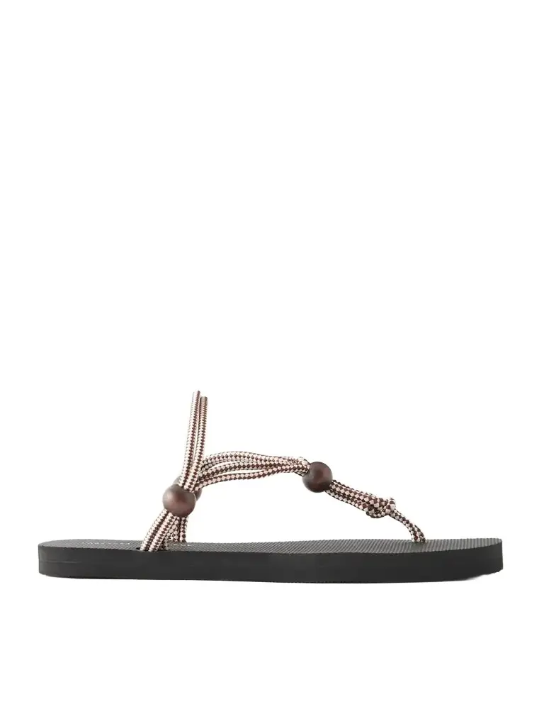 Loeffler Randall Mika Bead-embellished Cord Sandals | Image 1 Loeffler Randall Mika Bead-embellished Cord Sandals | Image 1
