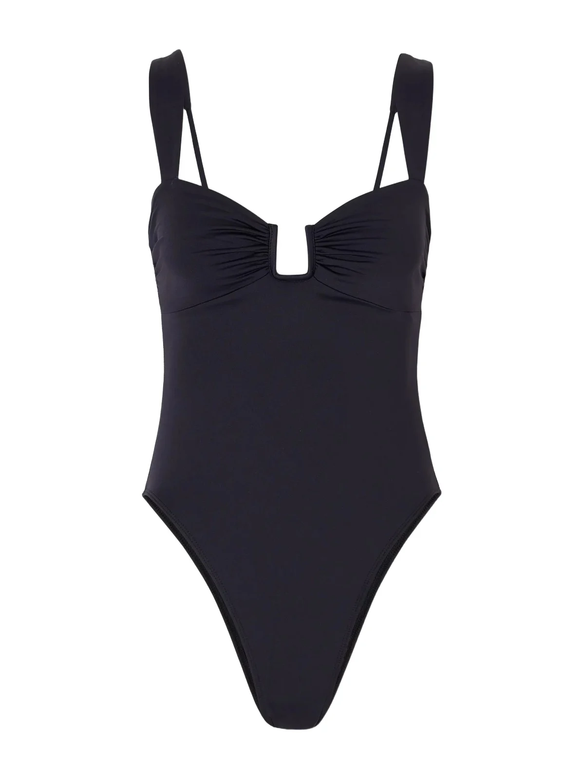 Away That Day Cannes Embellished Gathered Swimsuit