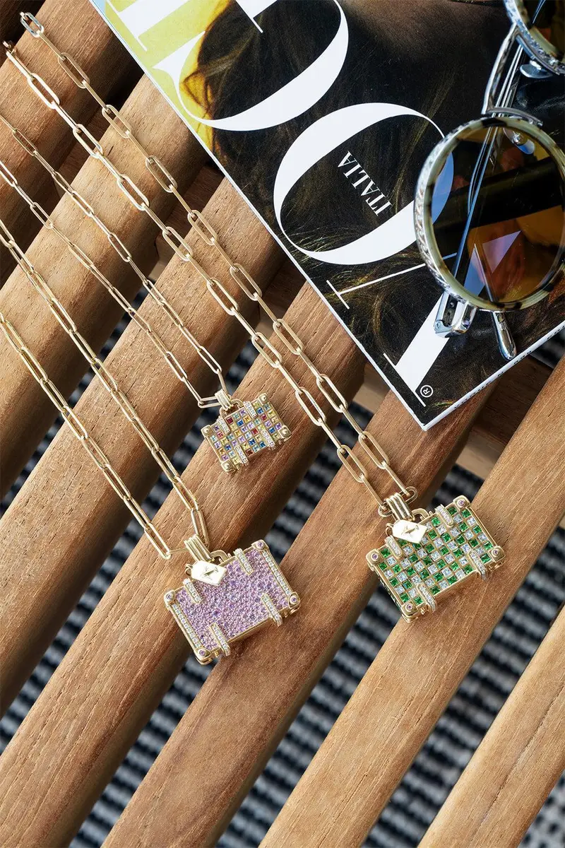 NEVERNOT 'Weekend Night and Day’ Suitecase Necklace | Thumbnail 2