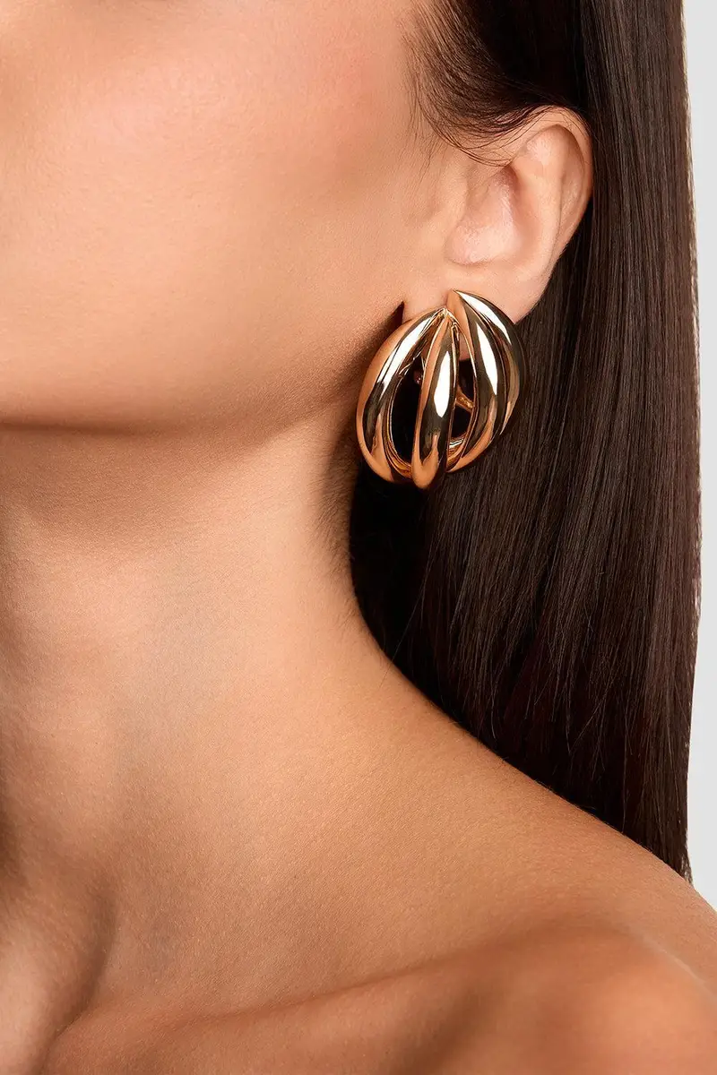 Jennifer Fisher Abrstract Lines Earrings | Thumbnail 2