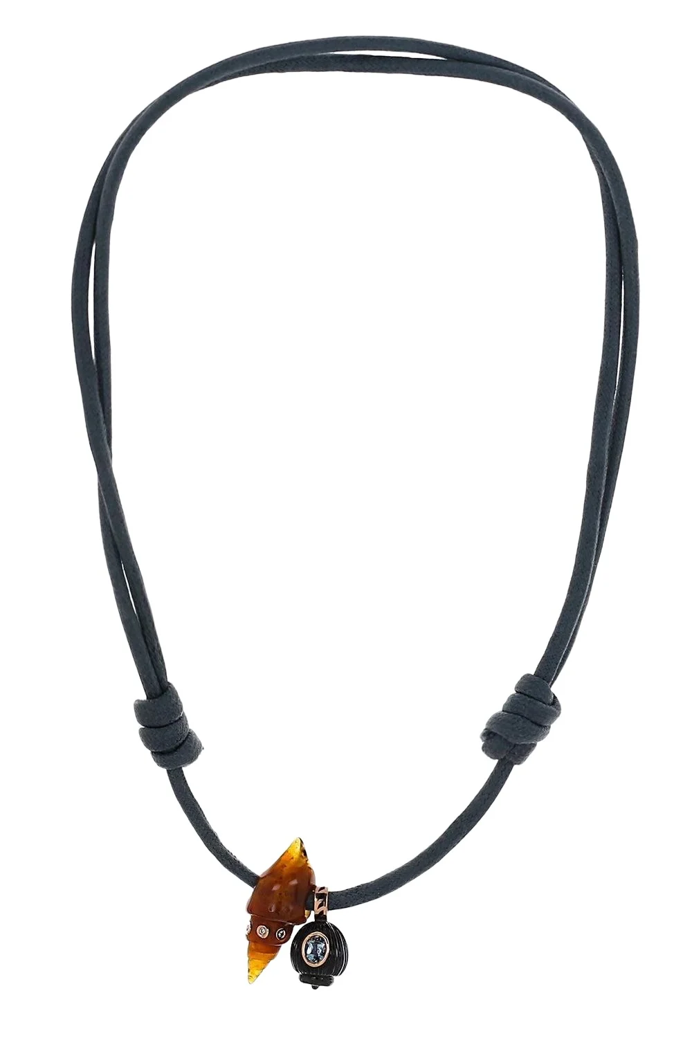 Agate Coquito Fossil Shell Necklace